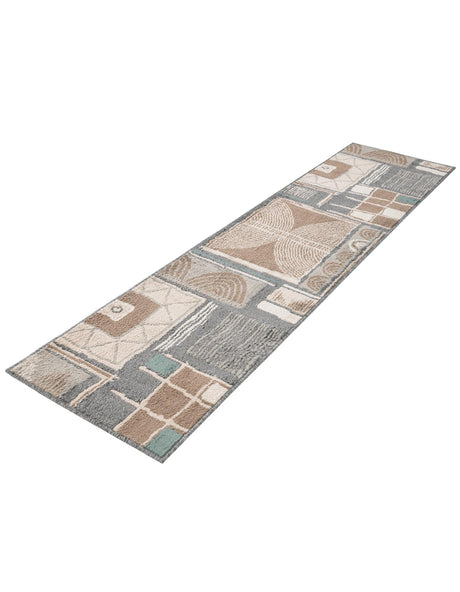Multicolor 2' x 8' Wildlife Runner Area Rug Animal Print Safari Jungle Inspired Carpet for Unique Modern Interior Design for Sale at Rug Engine