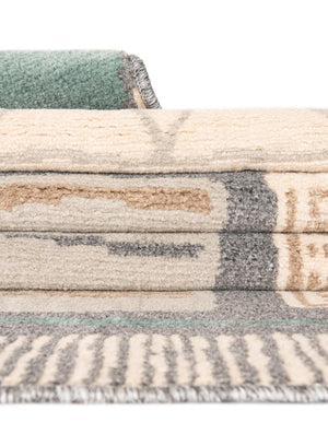Multicolor 10' x 10' Wildlife Square Area Rug Animal Print Safari Jungle Inspired Carpet for Unique Modern Interior Design for Sale at Rug Engine