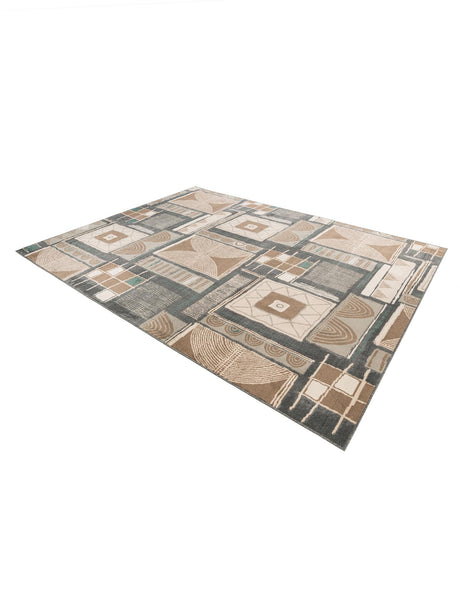 Multicolor 9' x 12' Wildlife Rectangle Area Rug Animal Print Safari Jungle Inspired Carpet for Unique Modern Interior Design for Sale at Rug Engine