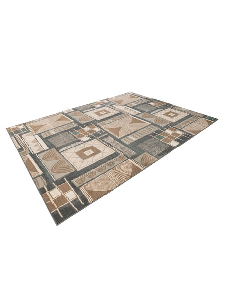 Multicolor 9' x 12' Wildlife Rectangle Area Rug Animal Print Safari Jungle Inspired Carpet for Unique Modern Interior Design for Sale at Rug Engine