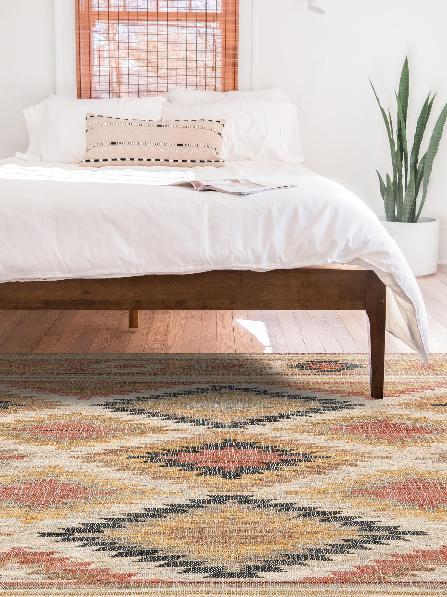 Multicolor 2' x 3' 1 Kilim Jute Rectangle Area Rug 95% Jute & 5% Cotton Rustic Vintage Look Carpet for Unique Home Interior Design for Sale at Rug Engine