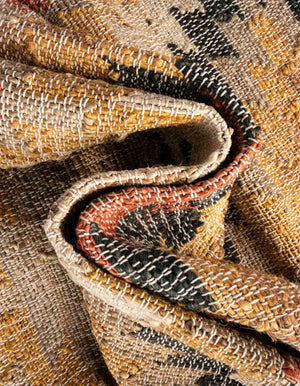 Multicolor 2' x 3' 1 Kilim Jute Rectangle Area Rug 95% Jute & 5% Cotton Rustic Vintage Look Carpet for Unique Home Interior Design for Sale at Rug Engine