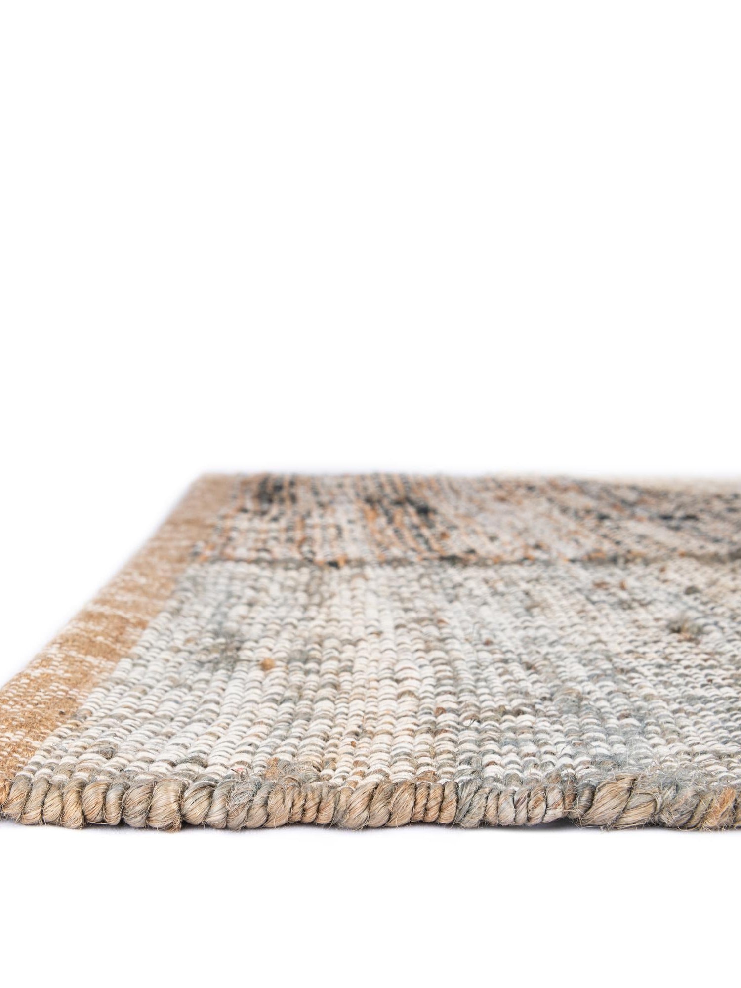 Multicolor 9' x 12' Kilim Jute Rectangle Area Rug 95% Jute & 5% Cotton Rustic Vintage Look Carpet for Unique Home Interior Design for Sale at Rug Engine