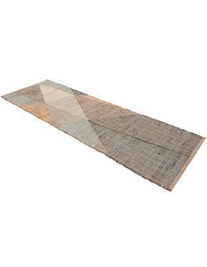 Multicolor 2' x 6' 1 Kilim Jute Runner Area Rug 95% Jute & 5% Cotton Rustic Vintage Look Carpet for Unique Home Interior Design for Sale at Rug Engine