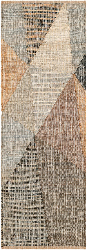 Multicolor 2' x 6' 1 Kilim Jute Runner Area Rug 95% Jute & 5% Cotton Rustic Vintage Look Carpet for Unique Home Interior Design for Sale at Rug Engine