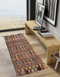 Multicolor 2' 7 x 12' Chunky Jute Runner Area Rug 100% All Natural Jute Sustainable Eco-Friendly Carpet Mat for Natural Interior Design Homes for Sale at Rug Engine