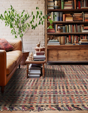 Multicolor 7' 10 x 7' 10 Chunky Jute Square Area Rug 100% All Natural Jute Sustainable Eco-Friendly Carpet Mat for Natural Interior Design Homes for Sale at Rug Engine