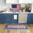 Red and Blue 2' x 5' Comfort Mat Rectangle Rug