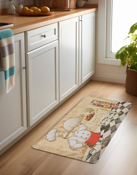 Anti-Fatigue Multicolor 2' x 3' Comfort Standing Mat  for Kitchen, Bath, Laundry Room, Office Colorful PVC Durable Non-Slip Water Resistant Spill Proof Rug Thick Rubber for Sale at Rug Engine