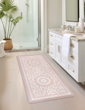 Beige 2' x 5' Comfort Mat Rectangle Rug