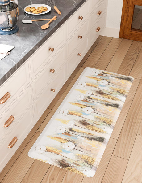 Anti-Fatigue Multicolor 2' x 3' Comfort Standing Mat  for Kitchen, Bath, Laundry Room, Office Colorful PVC Durable Non-Slip Water Resistant Spill Proof Rug Thick Rubber for Sale at Rug Engine