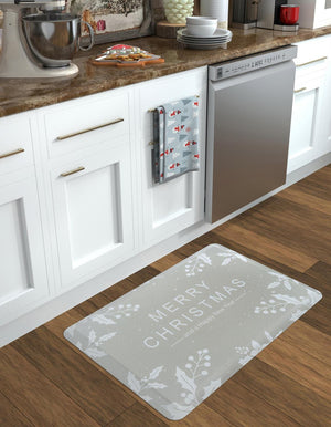 Gray 2' x 3' Comfort Mat Rectangle Rug