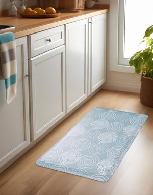 Blue 2' x 3' Comfort Mat Rectangle Rug