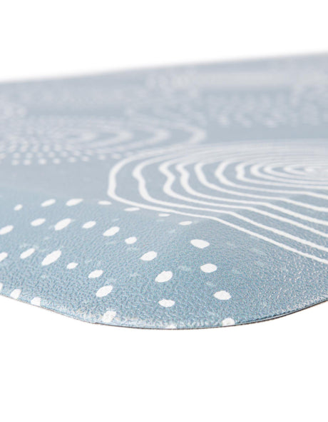 Anti-Fatigue Blue 2' x 5' Comfort Standing Mat  for Kitchen, Bath, Laundry Room, Office Colorful PVC Durable Non-Slip Water Resistant Spill Proof Rug Thick Rubber for Sale at Rug Engine