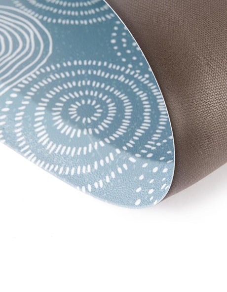 Anti-Fatigue Blue 2' x 5' Comfort Standing Mat  for Kitchen, Bath, Laundry Room, Office Colorful PVC Durable Non-Slip Water Resistant Spill Proof Rug Thick Rubber for Sale at Rug Engine