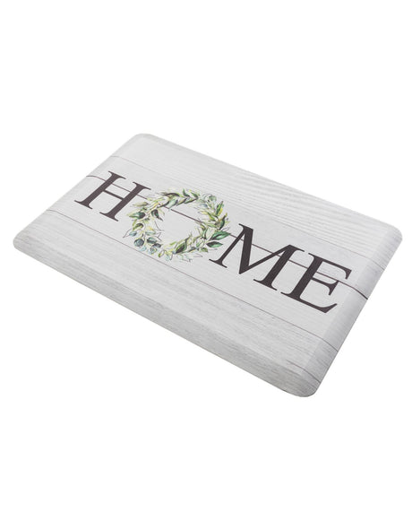 Anti-Fatigue White 2' x 3' Comfort Standing Mat  for Kitchen, Bath, Laundry Room, Office Colorful PVC Durable Non-Slip Water Resistant Spill Proof Rug Thick Rubber for Sale at Rug Engine