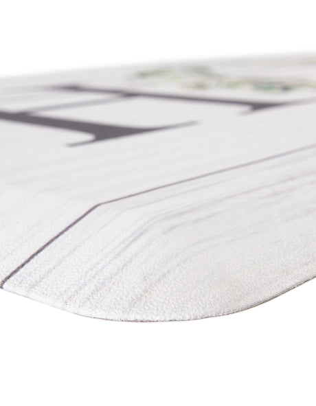 White 2' x 5' Comfort Mat Rectangle Rug