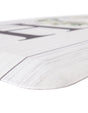 White 2' x 5' Comfort Mat Rectangle Rug