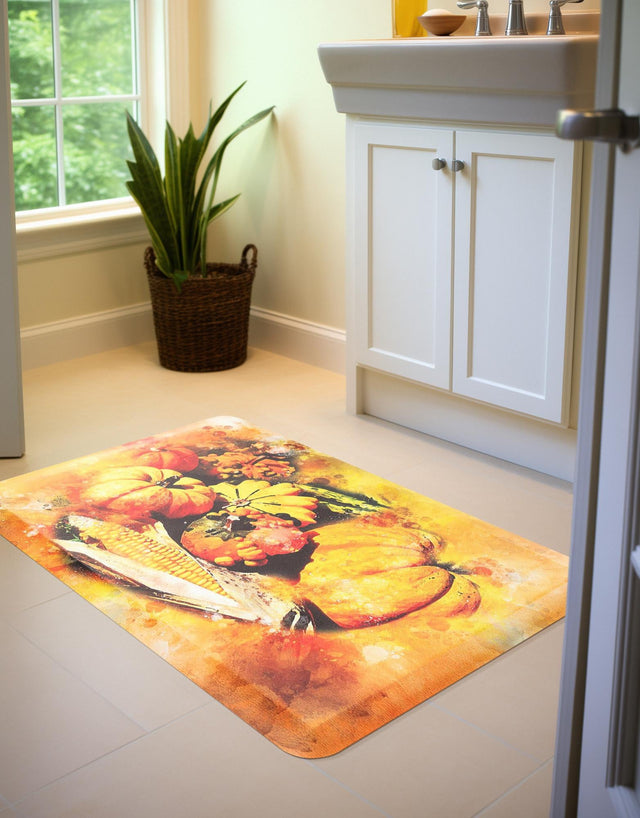 Multicolor 2' x 3' Comfort Mat Rectangle Rug