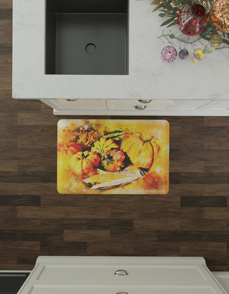 Seasonal Festive Anti-Fatigue Multicolor 2' x 3' Comfort Standing Mat  for Kitchen, Bath, Laundry Room, Office Colorful PVC Durable Non-Slip Water Resistant Spill Proof Rug Thick Rubber for Sale at Rug Engine