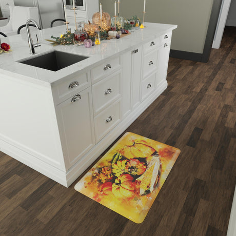 Seasonal Festive Anti-Fatigue Multicolor 2' x 3' Comfort Standing Mat  for Kitchen, Bath, Laundry Room, Office Colorful PVC Durable Non-Slip Water Resistant Spill Proof Rug Thick Rubber for Sale at Rug Engine