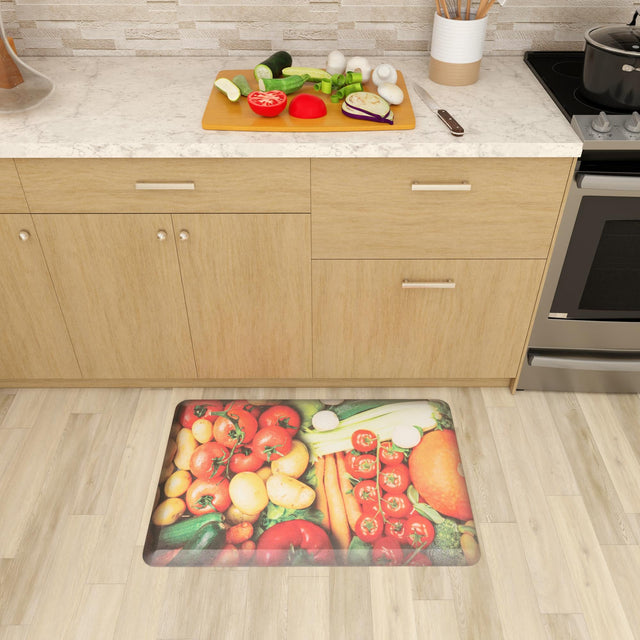 Multicolor 2' x 3' Comfort Mat Rectangle Rug