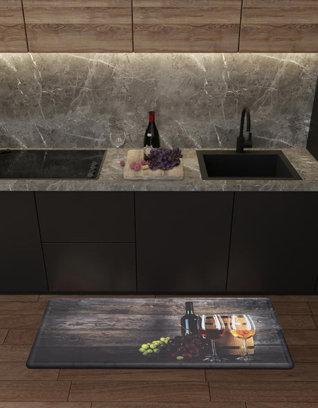 Anti-Fatigue Multicolor 2' x 5' Comfort Standing Mat  for Kitchen, Bath, Laundry Room, Office Colorful PVC Durable Non-Slip Water Resistant Spill Proof Rug Thick Rubber for Sale at Rug Engine