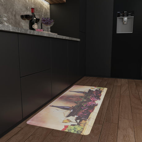 Anti-Fatigue Multicolor 2' x 5' Comfort Standing Mat  for Kitchen, Bath, Laundry Room, Office Colorful PVC Durable Non-Slip Water Resistant Spill Proof Rug Thick Rubber for Sale at Rug Engine