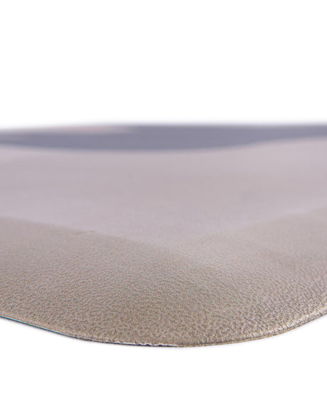 Anti-Fatigue Multicolor 2' x 3' Comfort Standing Mat Hearth Half-Round Semicircle Area Rug for Kitchen, Bath, Laundry Room, Office Colorful PVC Durable Non-Slip Water Resistant Spill Proof Rug Thick Rubber for Sale at Rug Engine