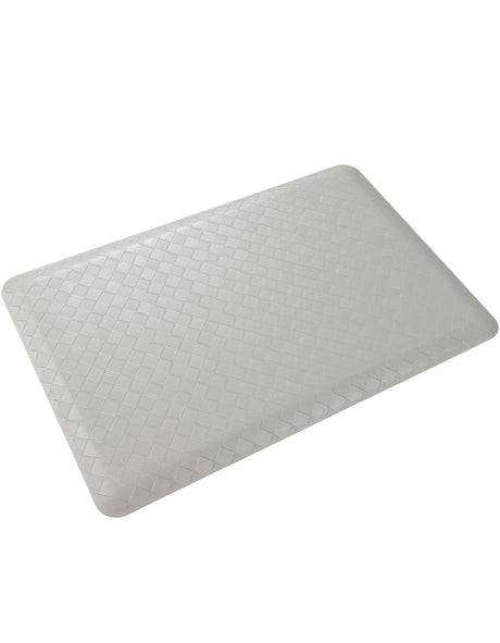 Anti-Fatigue Gray 2' x 3' Comfort Standing Mat  for Kitchen, Bath, Laundry Room, Office Colorful PVC Durable Non-Slip Water Resistant Spill Proof Rug Thick Rubber for Sale at Rug Engine