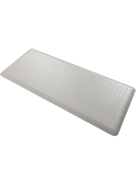 Anti-Fatigue Gray 2' x 5' Comfort Standing Mat  for Kitchen, Bath, Laundry Room, Office Colorful PVC Durable Non-Slip Water Resistant Spill Proof Rug Thick Rubber for Sale at Rug Engine