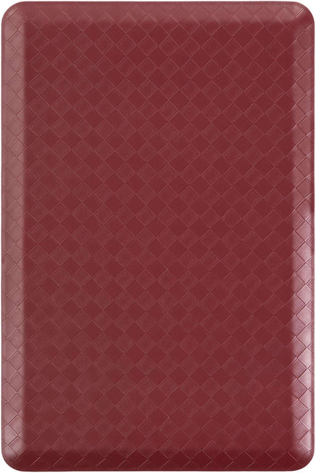 Burgundy Red 2' x 3' Comfort Mat Rectangle Rug
