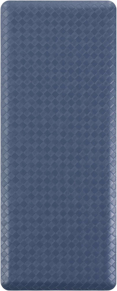 Navy Blue 2' x 5' Comfort Mat Rectangle Rug