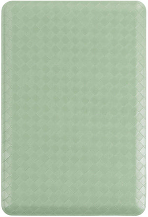 Anti-Fatigue Green 2' x 3' Comfort Standing Mat  for Kitchen, Bath, Laundry Room, Office Colorful PVC Durable Non-Slip Water Resistant Spill Proof Rug Thick Rubber for Sale at Rug Engine