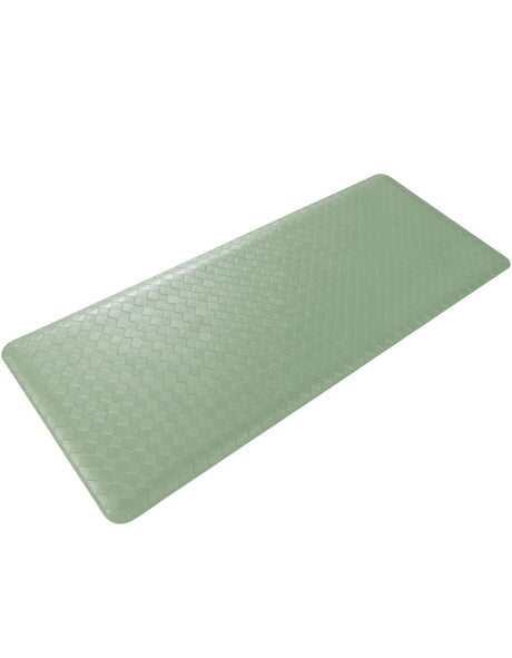 Anti-Fatigue Green 2' x 5' Comfort Standing Mat  for Kitchen, Bath, Laundry Room, Office Colorful PVC Durable Non-Slip Water Resistant Spill Proof Rug Thick Rubber for Sale at Rug Engine
