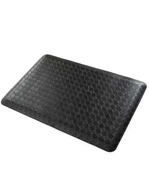 Black 2' x 3' Comfort Mat Rectangle Rug