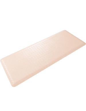 Anti-Fatigue Beige 2' x 5' Comfort Standing Mat  for Kitchen, Bath, Laundry Room, Office Colorful PVC Durable Non-Slip Water Resistant Spill Proof Rug Thick Rubber for Sale at Rug Engine
