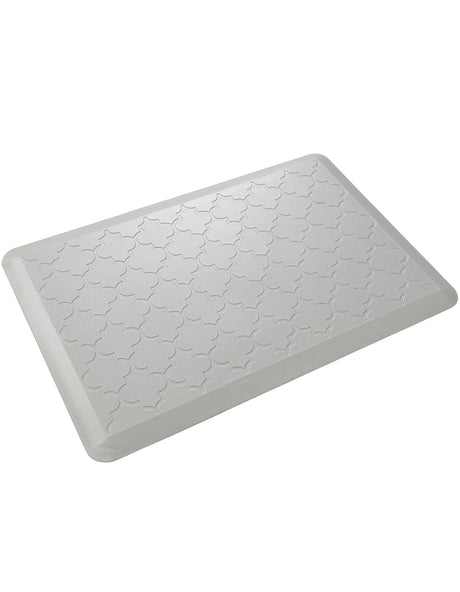 Anti-Fatigue Gray 2' x 3' Comfort Standing Mat  for Kitchen, Bath, Laundry Room, Office Colorful PVC Durable Non-Slip Water Resistant Spill Proof Rug Thick Rubber for Sale at Rug Engine