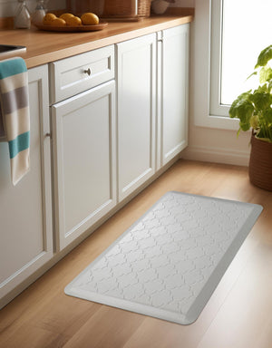 Gray 2' x 3' Comfort Mat Rectangle Rug