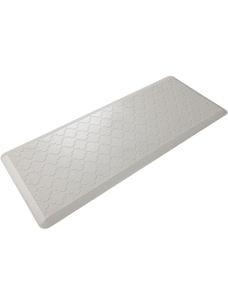 Anti-Fatigue Gray 2' x 5' Comfort Standing Mat  for Kitchen, Bath, Laundry Room, Office Colorful PVC Durable Non-Slip Water Resistant Spill Proof Rug Thick Rubber for Sale at Rug Engine