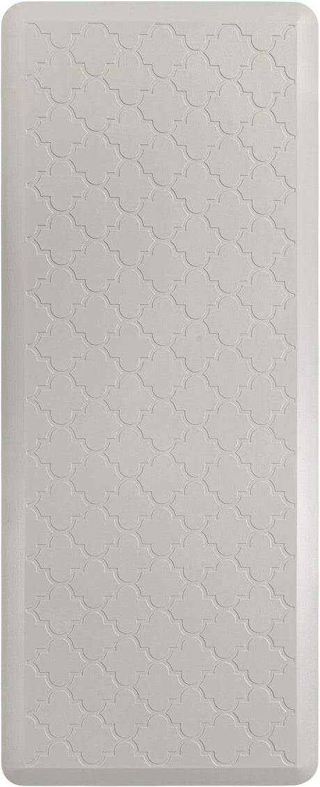 Gray 2' x 5' Comfort Mat Rectangle Rug