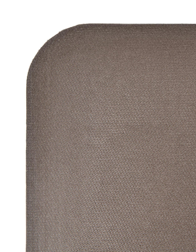 Black 2' x 5' Comfort Mat Rectangle Rug