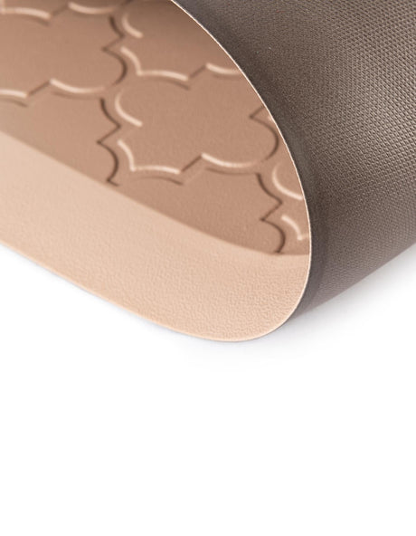 Anti-Fatigue Beige 2' x 5' Comfort Standing Mat  for Kitchen, Bath, Laundry Room, Office Colorful PVC Durable Non-Slip Water Resistant Spill Proof Rug Thick Rubber for Sale at Rug Engine