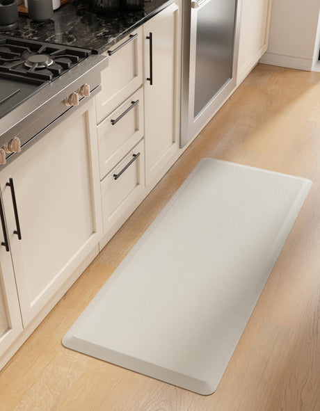 Anti-Fatigue Gray 2' x 5' Comfort Standing Mat  for Kitchen, Bath, Laundry Room, Office Colorful PVC Durable Non-Slip Water Resistant Spill Proof Rug Thick Rubber for Sale at Rug Engine