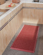 Anti-Fatigue Burgundy Red 2' x 5' Comfort Standing Mat  for Kitchen, Bath, Laundry Room, Office Colorful PVC Durable Non-Slip Water Resistant Spill Proof Rug Thick Rubber for Sale at Rug Engine