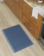 Anti-Fatigue Navy Blue 2' x 3' Comfort Standing Mat  for Kitchen, Bath, Laundry Room, Office Colorful PVC Durable Non-Slip Water Resistant Spill Proof Rug Thick Rubber for Sale at Rug Engine