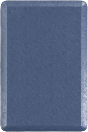 Anti-Fatigue Navy Blue 2' x 3' Comfort Standing Mat  for Kitchen, Bath, Laundry Room, Office Colorful PVC Durable Non-Slip Water Resistant Spill Proof Rug Thick Rubber for Sale at Rug Engine