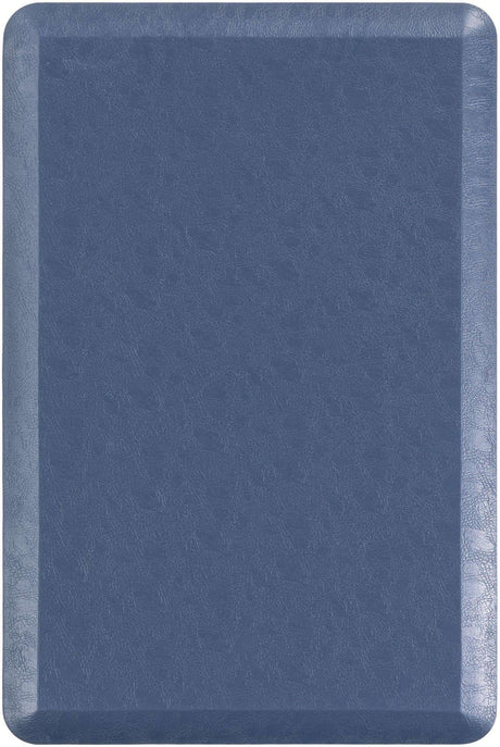 Anti-Fatigue Navy Blue 2' x 3' Comfort Standing Mat  for Kitchen, Bath, Laundry Room, Office Colorful PVC Durable Non-Slip Water Resistant Spill Proof Rug Thick Rubber for Sale at Rug Engine
