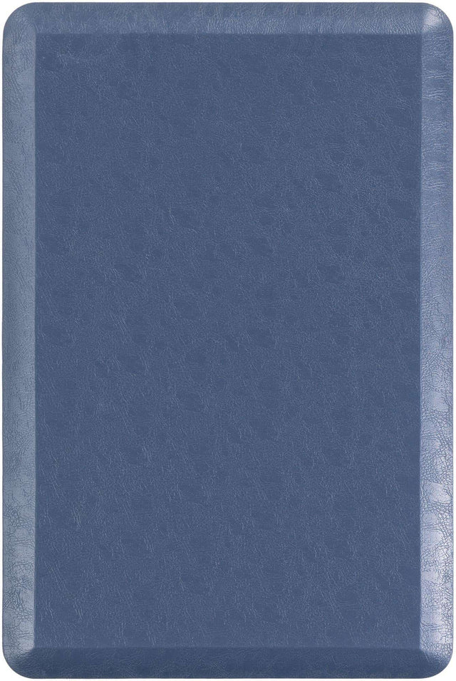 Anti-Fatigue Navy Blue 2' x 3' Comfort Standing Mat  for Kitchen, Bath, Laundry Room, Office Colorful PVC Durable Non-Slip Water Resistant Spill Proof Rug Thick Rubber for Sale at Rug Engine
