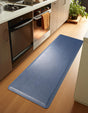 Anti-Fatigue Navy Blue 2' x 5' Comfort Standing Mat  for Kitchen, Bath, Laundry Room, Office Colorful PVC Durable Non-Slip Water Resistant Spill Proof Rug Thick Rubber for Sale at Rug Engine